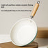 Autumn Wave Blue Ceramic Frying Pan Household Non-stick Pan